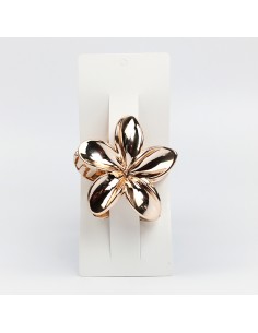 Broche Flor Hawaiana Gold XL