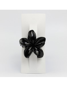 Broche Flor Hawaiana Black