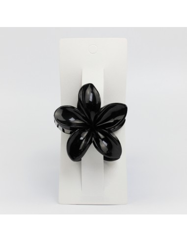 Broche Flor Hawaiana Black