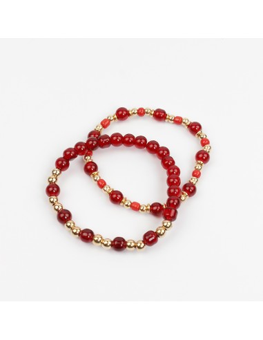 Set Pulseras Golden Colors