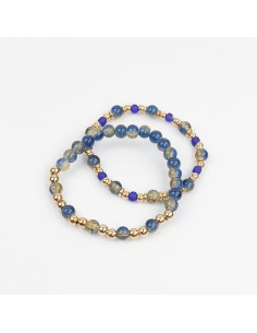 Set Pulseras Golden Colors