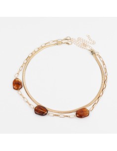 Set Collar Golden Gobbes