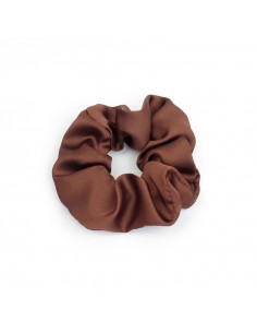 Scrunchie Seda Cacao
