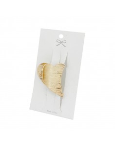 Broche Metal Love Gold
