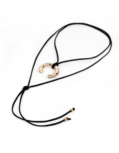 Collar Texture Moon Gold