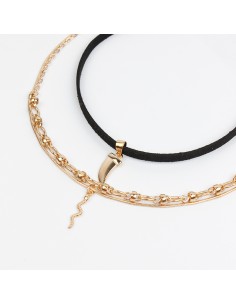 Set Chokers Gold Love