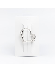 Broche Metal Silver Love