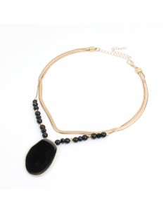 Collar Organic Colored Gold