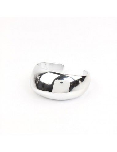 Brazalete Orgánico Silver Curve XL