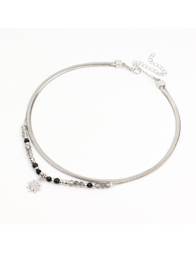 Collar Silver Sun Shine