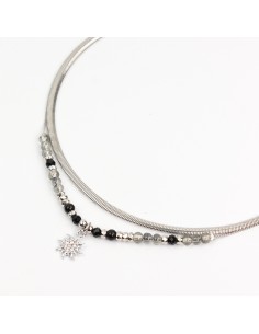 Collar Silver Sun Shine