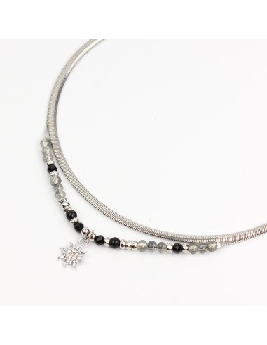 Collar Silver Sun Shine