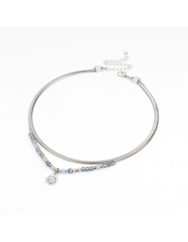 Collar Silver Sun Shine