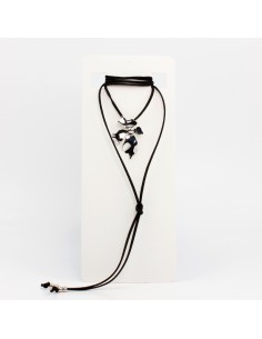 Collar Silver Flower Trendy