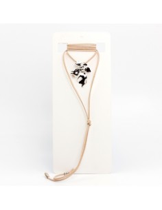 Collar Silver Flower Trendy