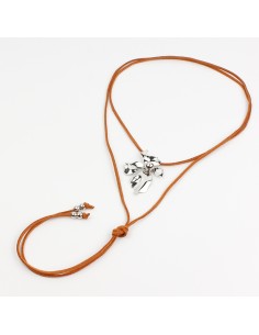 Collar Silver Flower Trendy