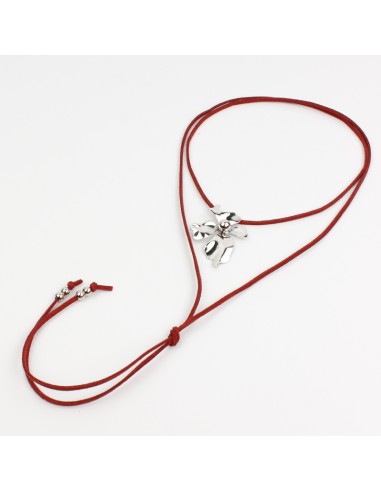 Collar Silver Flower Trendy