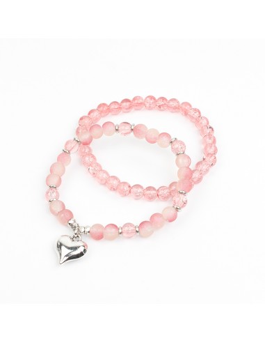 Set Pulseras Torn Love