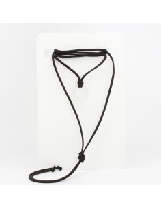 Collar Crystal Suede