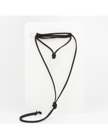 Collar Crystal Suede