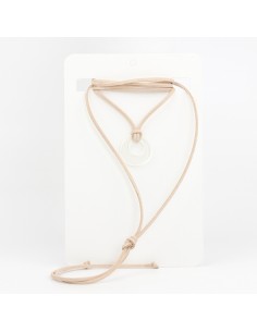 Collar Crystal Suede