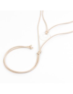 Collar Crystal Suede