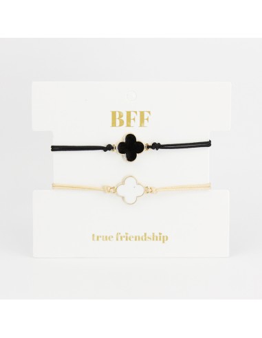 Set Pulsera Friends Clover