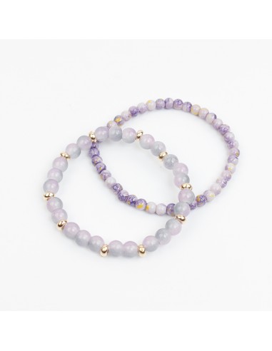 Set Pulseras Marbled
