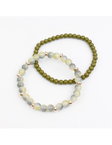 Set Pulseras Marbled