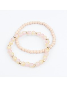 Set Pulseras Marbled