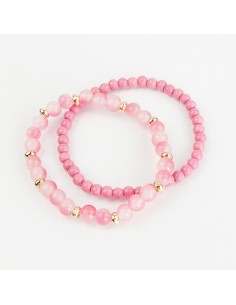 Set Pulseras Marbled