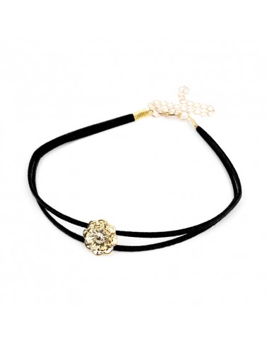 Choker Golden Flower