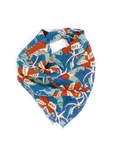 Pañuelo Exotic Blue