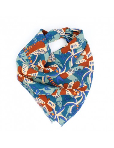 Pañuelo Exotic Blue