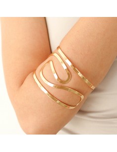 Brazalete Wave Gold