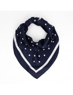 Pañuelo Dots Blue (70x70)