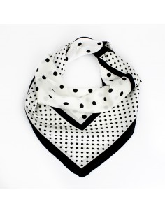 Pañuelo Polka Dots Sand (70x70)