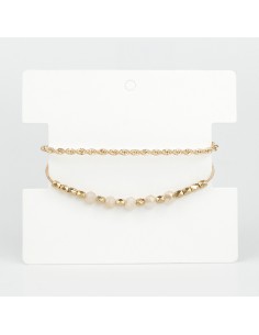 Pulsera Crystal Gold