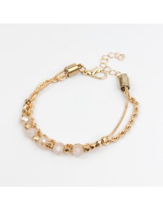 Pulsera Crystal Gold