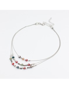 Collar Silver & Color