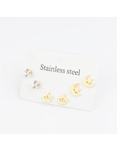 Set Acero Queen Gold (J7563)