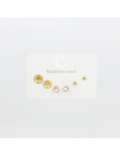 Set Acero Tree of Life Gold (J7688)