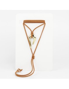 Collar Trendy Organic Gold