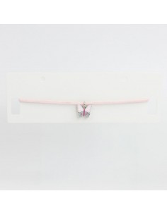 Choker Colors Butterfly Silver