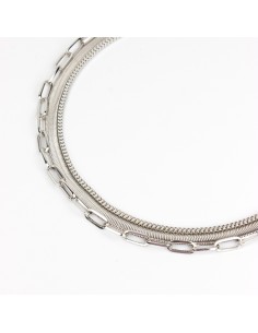 Collar New Silver Essential