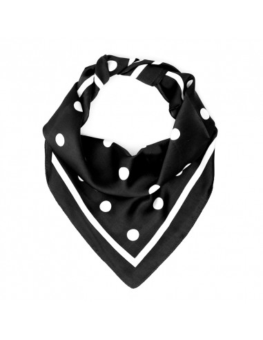 Pañuelo Big Dots Black (70x70)