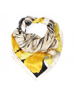 Pañuelo Koi Fish Sand (70x70)