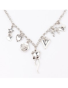 Collar Cute Love Multicharms