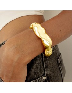 Brazalete Orgánico Wave Gold