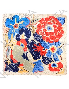 Pañuelo Pointillist Garden